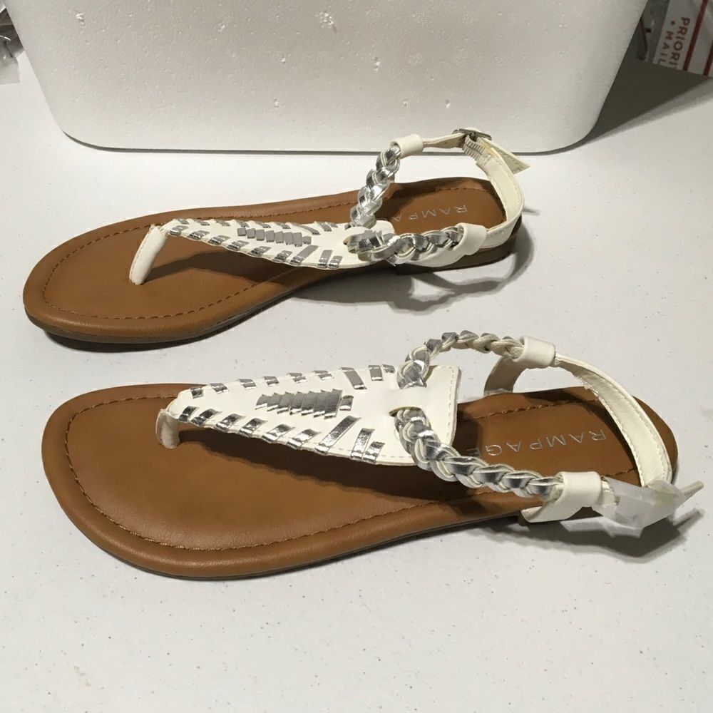 Rampage Peace Open Toe Slingback Sandals (A12)